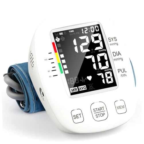 Orwk Blood Pressure Monitors for Home use, Automatic Digital BP Machine, Adjustable Upper-Arm Blood Pressure Cuff(8.7'' -16.5''), Large Clear LCD Backlit Display&HR Detection, 2x99 Sets Memory