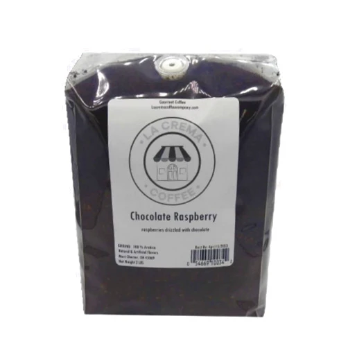 La Crema Coffee Chocolate Raspberry 2-Pound Package | Top Notch Quality Coffee | Allergen Free | Gluten Free | Sugar Free | Always Roasted Fresh to Order
