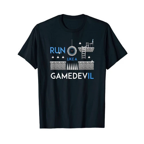Twisted City - Game Designer Gifts Funny Game Developer Gifts Run Like A Gamedevil Dev #1 T-Shirt