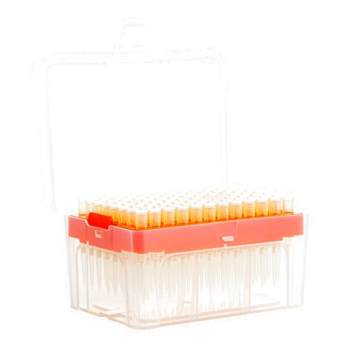 4E's USA 20µL Pipette Tip - Universal Tips, RNase/DNase Free, Pyrogen Safe, Sterile Yellow Pipette Tip with Filter, 96 Tips Racked