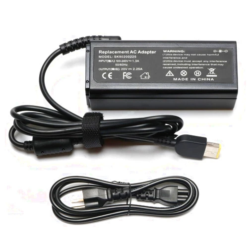Jeestam 45W 20V 2.25A AC Adapter Laptop Charger Replacement for Lenovo ADLX45NLC3A ADLX45NCC3A ADLX45NDC3A ADLX45NCC2A ADLX45NLC2A 45N0289 45N0290 45N0294 0B47030 0C19880 36200245 Power Cord