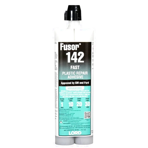 Lord Fusor Plastic Repair Adhesive, Fast, 7.1 Oz. Part #:Fus-142