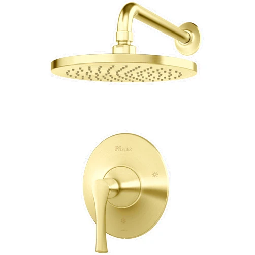 Pfister LG89-7RHBG Rhen Shower Only Trim, Brushed Gold