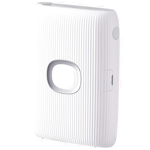 Fujifilm Instax Mini Link 2 Instant Smartphone Printer (Clay White) and Fujifilm Instax Mini Twin Film Pack (40 Exposures) Bundle
