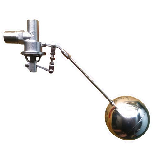 Absfloat 304 Stainless Steel Balanced Float Ball Valve, Tank Mount, 100 Psi (3/4