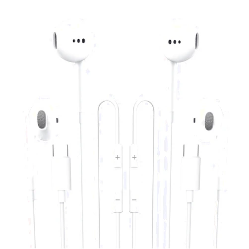 LNUIIV [2 Pack]USB C Headphones for iPhone 15 Earbuds Type C Wired Earphones with Mic & Remote Control Noise Cancelling for iPhone 15 Plus/15 Pro,Galaxy S23/S22/S21,Ultra Note 10/20, Pixel 7,OnePlus,Android