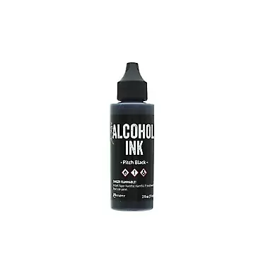 Ranger Tim Holtz Alcohol Ink - Pitch Black 2 oz.