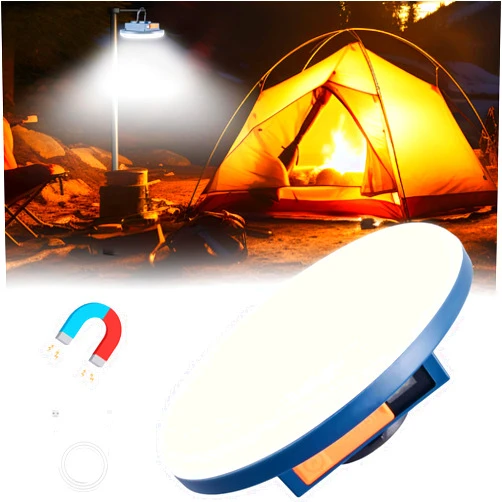 LaliBuBB LED Camping Lantern Rechargeable 4000LM, Portable Camping Lights with Magnet Base, IPX4 Waterproof Hanging Tent Light for Power Outages, Emergency, Hurricane, Snowstorm, Outdoor Hiking