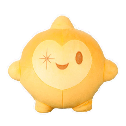 Disney Store Official Star Light-Up Plush from 'Wish' Series - 14-Inch Glowing Soft Toy - Illuminating Night Companion - Unique & Magical Gift for All Ages - Ideal for Bedtime & Playtime