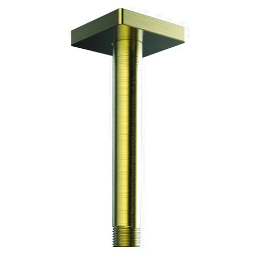 Speakman CDS2582-BBZ Brushed Bronze Lura 6 Ceiling-Mounted Shower Arm and Flange
