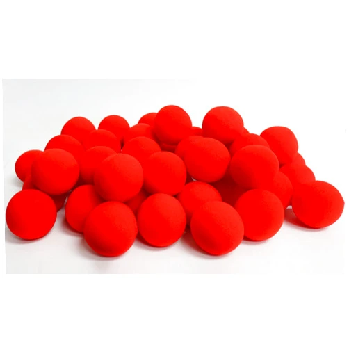 Murphy's Magic Supplies, Inc. 2 inch PRO Sponge Ball (Red) Bag of 50 from Magic by Gosh