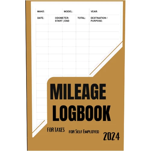 SYDNEY AB mileage log book for taxes for self employed 2024: Mileage Tracker for Business or Personal Taxes
