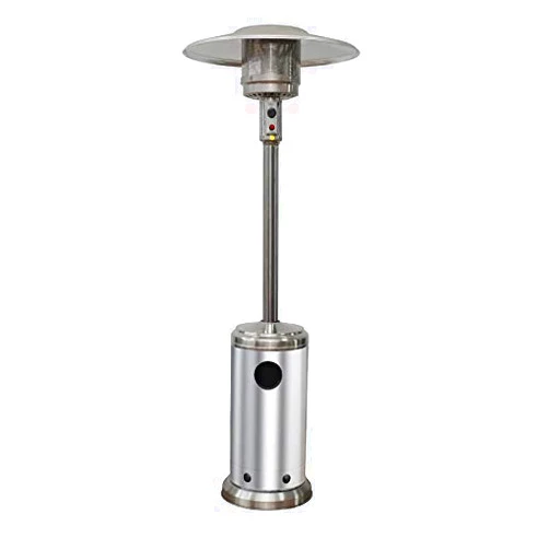 LAB NOMAD Propane Patio Heaters for Outdoor Use - 46000 BTU Patio Heater - Outdoor Heat Lamps for Patio, Restaurants, & Weddings - Portable Rust-Proof Stainless Steel Patio Heater - Gas Deck