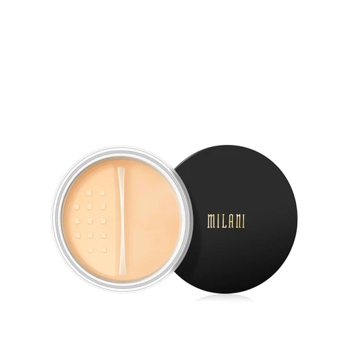 Milani Make It Last Setting Powder - Translucent Banana (0.12 Ounce) Cruelty-Free Mattifying Face Powder that Sets Makeup for Long-Lasting Wear