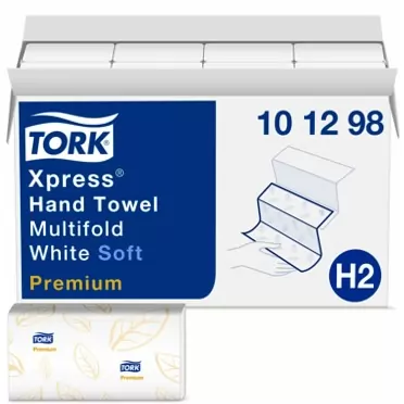 Tork Xpress Extra Soft Multifold Hand Towel White H2