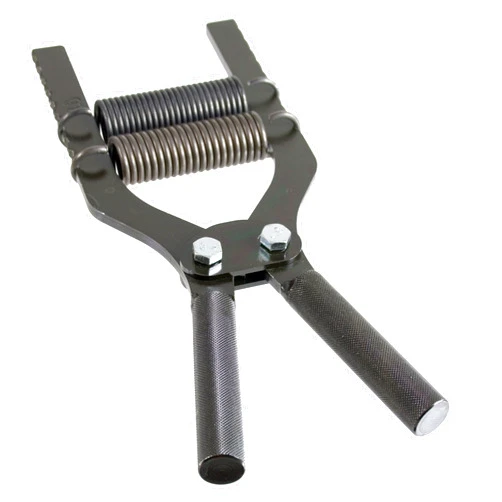 Robert Baraban Black Adjustable Hand Gripper 50/500lbs Resistance