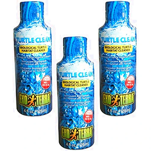 Exo Terra PT1999 Turtle Clean Water Conditioners, 8.4oz Each (3 Pack)