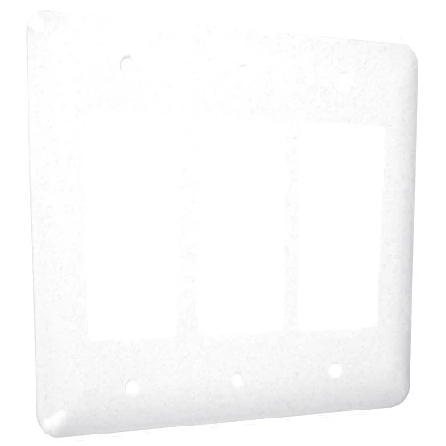 TayMac WRTW-RRR Metal Wallplate, Maxi/Princess, White