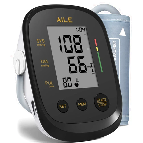 AILE Blood Pressure Monitor,AILE Blood Pressure Machine Upper Arm Large Cuff(8.7