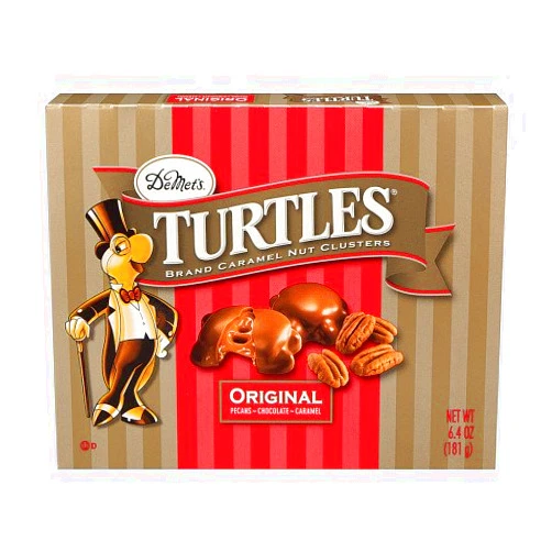 Yecna Demets Turtles Original Pecans~Chocolat~Caramel 2-pack