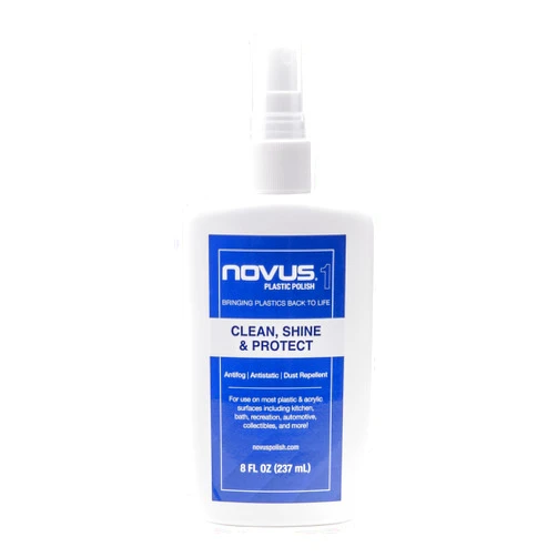 NOVUS 7020 | Plastic Clean & Shine #1 | 8 Ounce Bottle