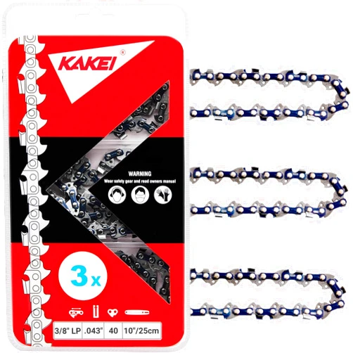 KAKEI 10 Inch Chainsaw Chain 3/8