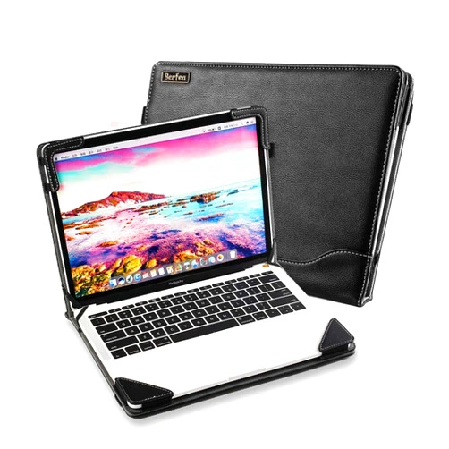 Berfea Protective Case Cover Compatible with Dell Latitude 5440,5431,5430,5421,5420 14 inch Laptop Notebook PC Sleeve Stand Carry Hard Case