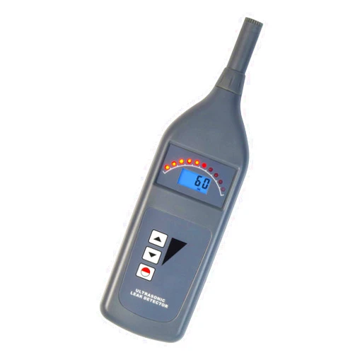 Landtek Portable Ultrasonic Leakage Detector LED Display Indicator 20KHz to 100Khz Frequency with Audible Alarm Function Gas or Air Leaks Tester