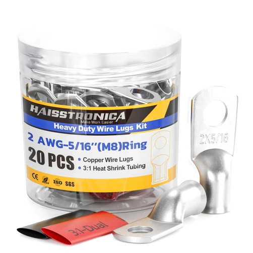 haisstronica 10pcs 2 AWG - 5/16