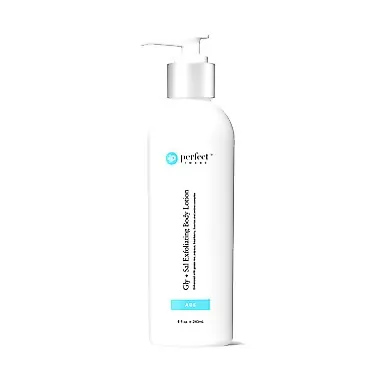 Perfect Image Gly + Sal Exfoliating Body Lotion, 8% Glycolic Acid and 2% Salicylic Acid Lotion Enhanced with Green Tea, Papaya, Bearberry, Licorice and Amino Complex - Perfect Image