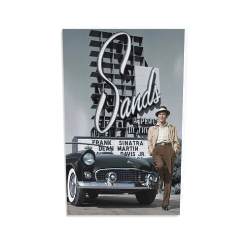 SVNUDFG Frank Sinatra Canvas Poster Bedroom Decoration Landscape Office Valentine's Birthday Gift Unframe-style12x18inch(30x45cm)