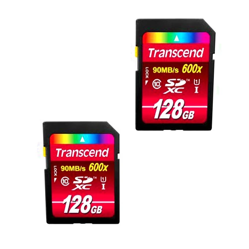 Transcend Panasonic HC-VX981K Camcorder Memory Card 2 x 128GB Secure Digital Class 10 Extreme Capacity (SDXC) Memory Card