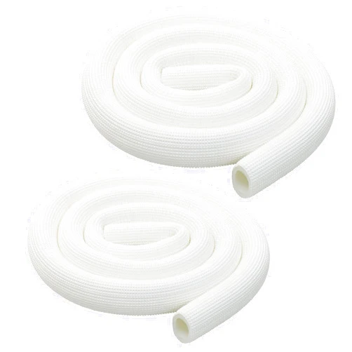 BESUNTEK 2 Pack Pipe Insulation Tubing, BESUNTEK 6ft Heat Preservation Insulated Foam Tubing Handle Grip Support, for Water Pipes, air Conditioning Pipes (0.98