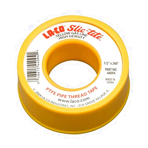 LA-CO 44094 Slic-Tite PTFE Gas Line Pipe Thread Tape, Premium Grade, [260