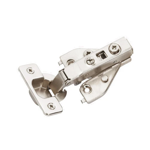 Amerock 2 Pack Full Overlay Self-Closing Euro Concealed Hinge for Face Frame Cabinet, 105-degree Opening Angle with 3-Way adjustability