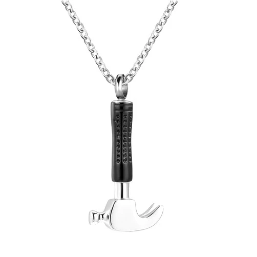 YQSLIN Locket Urn Necklace Urns for Brother Pet Ashes Best Cremation Anchor Human Angel Wing Infinity Memorial Keepsake Jewelry