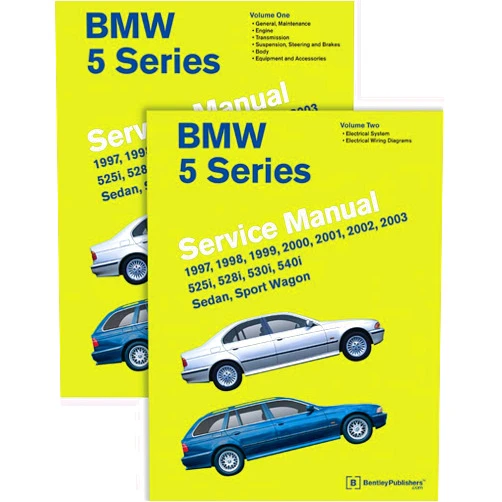 Bentley Publishers BMW 5 Series (E39) Service Manual: 1997, 1998, 1999, 2000, 2001, 2002, 2003 - 2 Volume Set