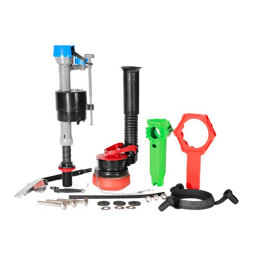 Fluidmaster K-400H-021-P8 PerforMAX 2-Inch Everything Toilet Repair Kit, Multicolor