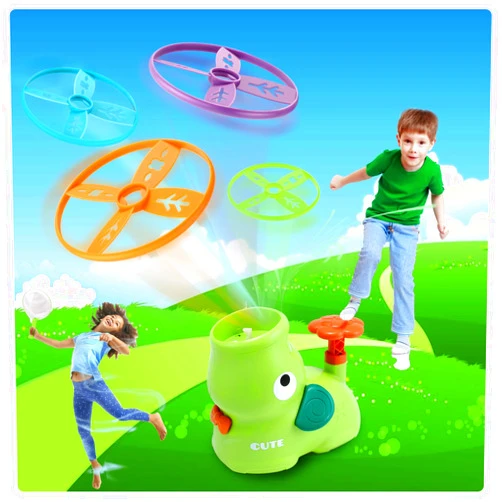 MoKasi Toys for Boys 5-7: Elephant Butterfly Catching Game - Toddler Chasing Toy 3 4 5 6 7 Year Old Boys Girl Flying Disc Rocket Launcher Kid Age 3-5 Christmas Toy Gifts Fun Family Outside Games
