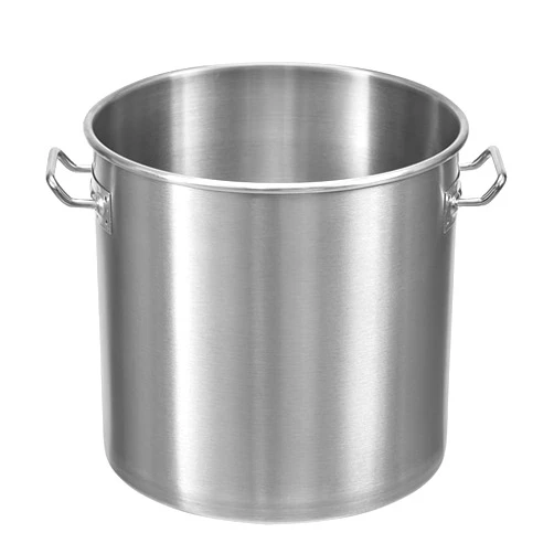 UPWONEA Chef's Classic Stainless Steel Soup Pot, Milk Pot with Lid And Handle, Large Cooking Bucket, Suitable for Soup, Seafood, Braising, Hot Water, Compatible with A Variety of Stoves,20l