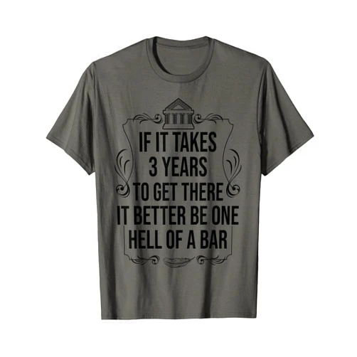 Cool Soon To Be Attorneys Men Women Teens Designs Funny Future Lawyer Student Gift | Cute Law School Bar Exam T-Shirt