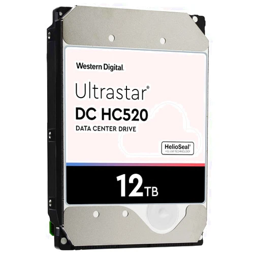 HGST - WD Ultrastar DC HC520 HDD | HUH721212ALE601 | 12TB 7200RPM SATA 6Gb/s 256MB Cache 3.5-Inch | ISE 512e | Helium Data Center Internal Hard Disk Drive (Renewed)