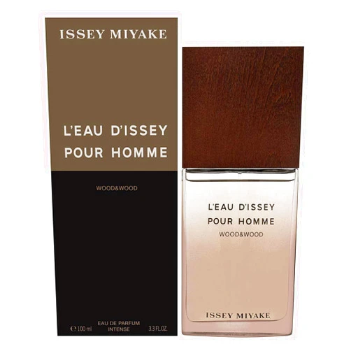 Issey Miyake L'Eau D'Issey Wood & Wood Eau de Parfum Intense Spray for Men, 3.4 Ounce