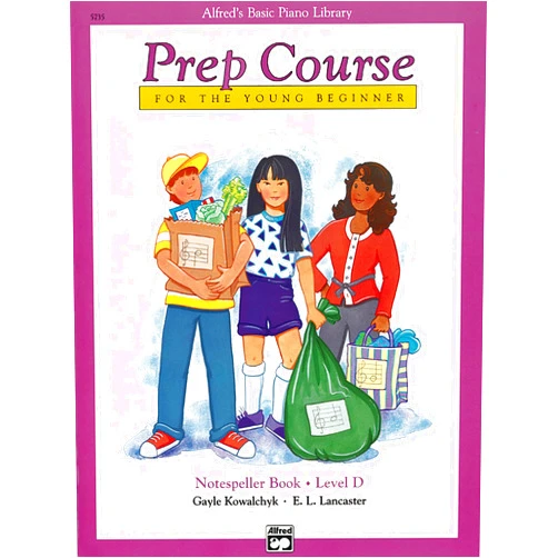 By Gayle Kowalchyk (Author), E. L. Lancaster (Author) Alfred's Basic Piano Prep Course Notespeller, Bk D: For the Young Beginner (Alfred's Basic Piano Library, Bk D)