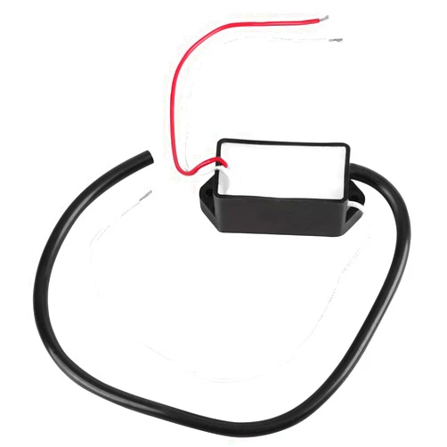 Walfront DC 3.6V/4.8V/6V/12V High Voltage Transformer 3kV-11kV Boost Step-up Inverter Arc Pulse Generator Power Module Black