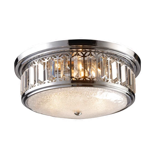 Elk Home 11227/3 Flushmounts 16'' Wide 3-Light Flush Mount in Polished Chrome
