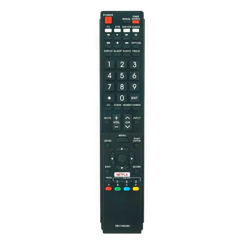 VINABTY GB172WJSA Replaced Remote fit for Sharp TV LC-60TQ15U LC-70SQ17U LC-70SQ15U LC-70SQ10U LC-60SQ17U LC-60SQ15U LC-60SQ10U LC-70EQ10U LC-60EQ10U LC-70LE650U LC-70C6500U LC-60LE650U LC-60c6500U LC-90LE65