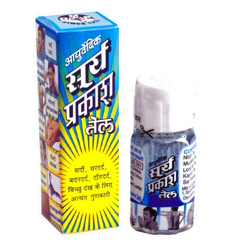 Suryafashion SURYA PRAKASH OIL Ayurvedic Oil_Pain Management - 3 ml ( Pack of 12 )