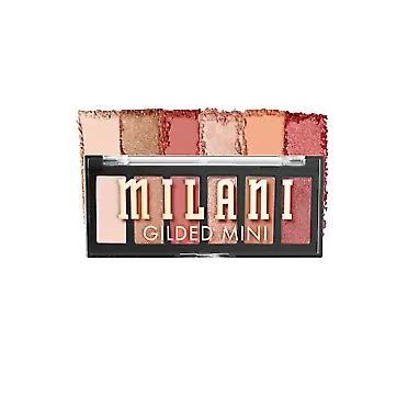 Milani Gilded Mini Eyeshadow Palette with 6 Matte & Shimmer Hues - It's All Rosé