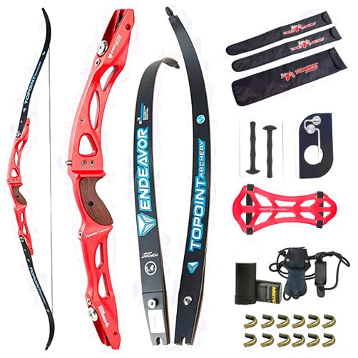 ZSHJGJR 66/68/70 Inch ILF Recurve Bow for Adult Youth Teens,18-44lbs,Takedown Recurve for Athletic Competition,Olympic Recurve Bow,ILF Bow Riser/Limbs,Right Handed